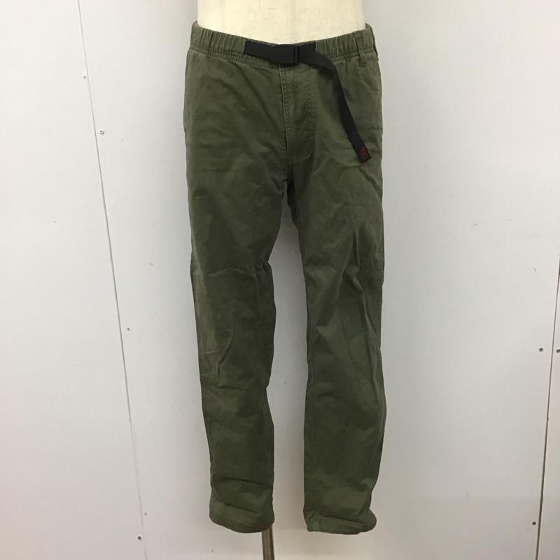 グラミチ GRAMICCI パンツ ワークパンツ、ペインターパンツ ミリタリーパンツ ワイドパンツ カジュアルパンツ ストレートパンツ ストレッチパンツ L 無地 カーキ / カーキ /  メンズ USED 古着 中古 10112177