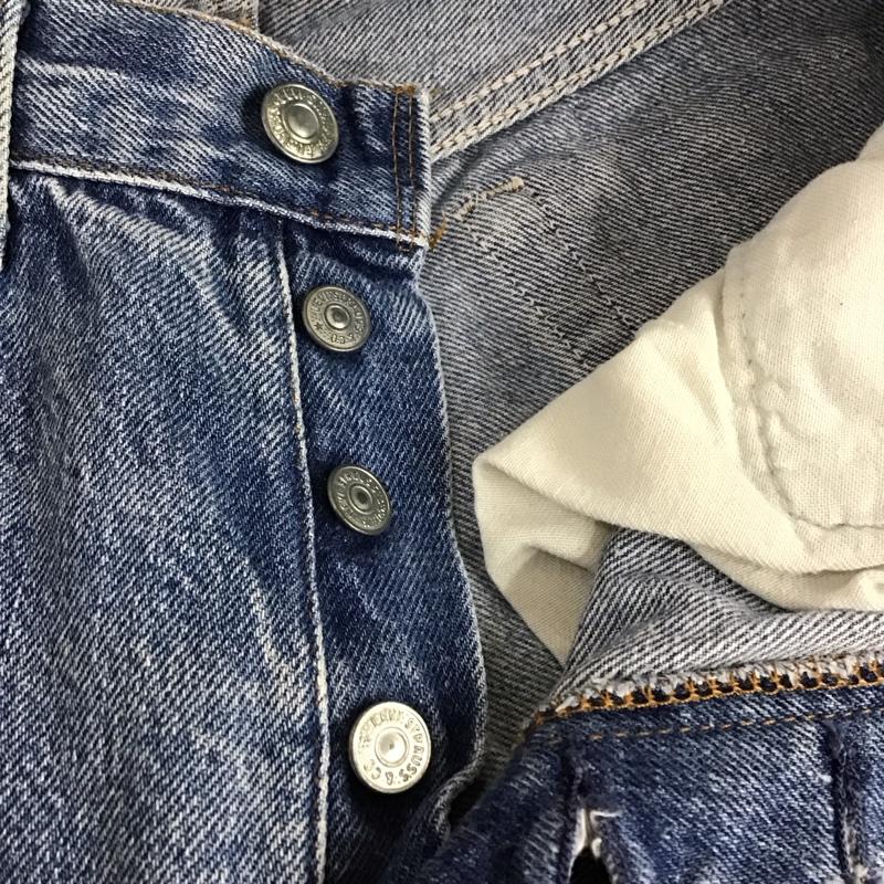 リーバイス Levi s パンツ デニム、ジーンズ 無地 水色 / ライトブルー /  メンズ USED 古着 中古 10119764