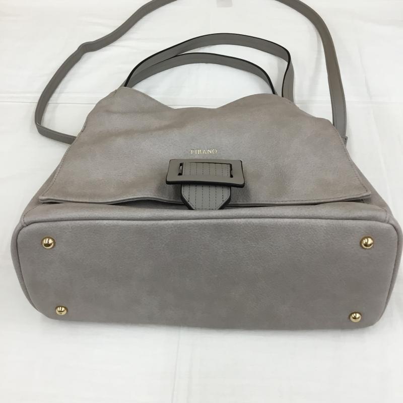 フィラノ FIRANO トートバッグ トートバッグ ロゴ、文字 灰 / グレー /  レディース USED 古着 中古 10143326