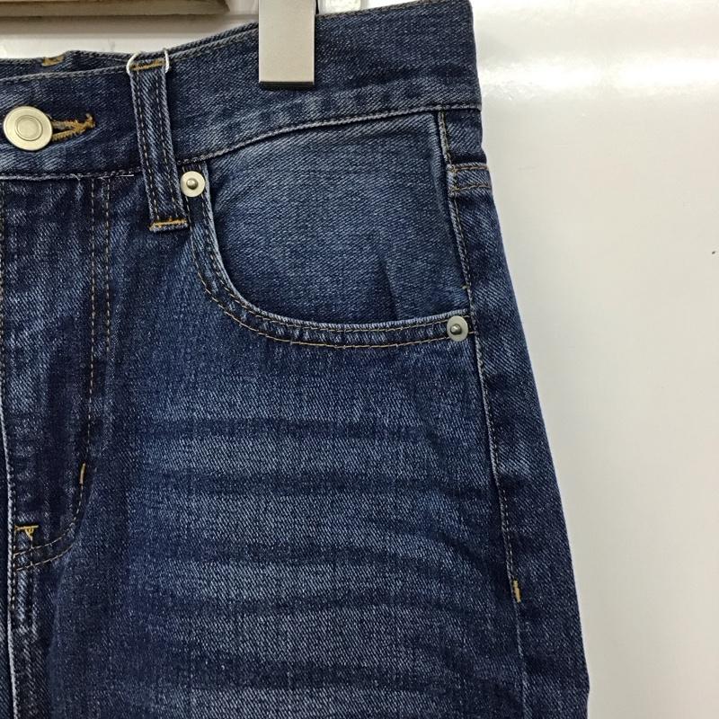 アーバンリサーチ URBAN RESEARCH スカート ロングスカート WH94-25M007 バックスリットデニムスカート タグ付き S 無地 青 / ブルー /  レディース USED 古着 中古 10129192