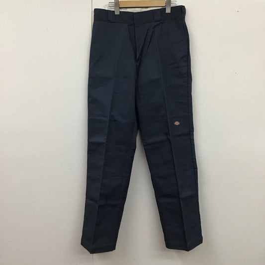 ディッキーズ Dickies パンツ チノパン 32インチ 無地 紺 / ネイビー /  メンズ USED 古着 中古 10123353