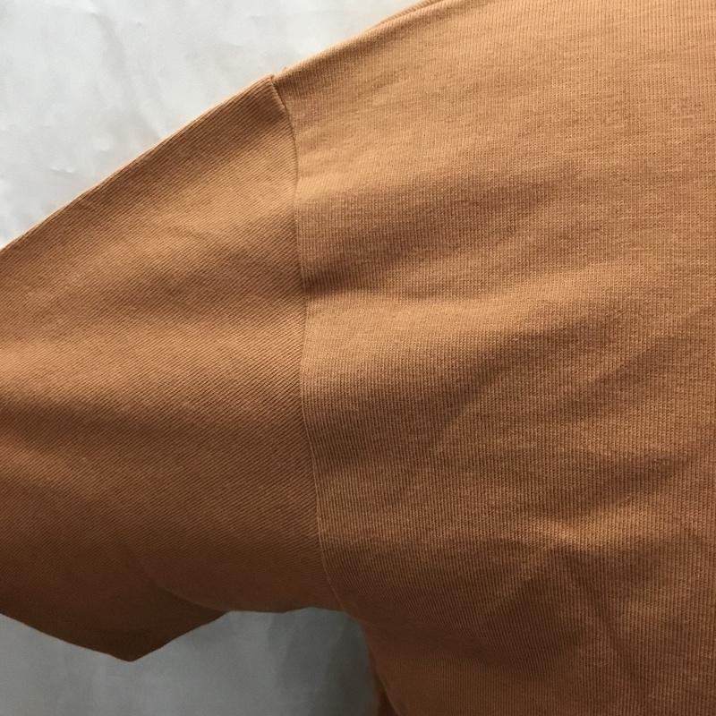 ナンバーナイン NUMBER (N)INE Tシャツ 半袖 819322037 Tシャツ 半袖カットソー クルーネックカットソー 1 無地 茶 / ブラウン /  メンズ USED 古着 中古 10112426