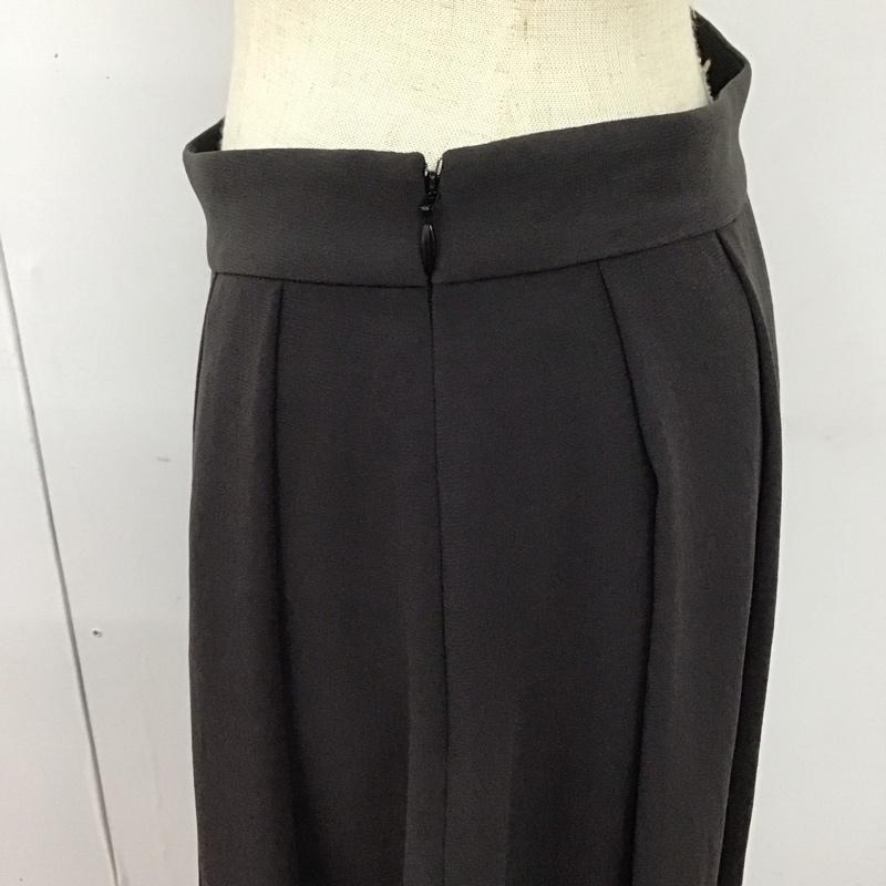マッキントッシュ Mackintosh スカート ひざ丈スカート 38 無地 黒 / ブラック /  レディース USED 古着 中古 10121169