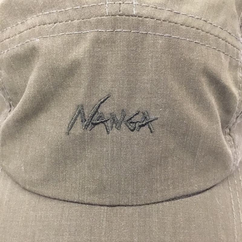 ナンガ NANGA 帽子 キャップ Takibi Cap キャンプ アウトドア ロゴ、文字 カーキ / カーキ /  メンズ USED 古着 中古 10105753