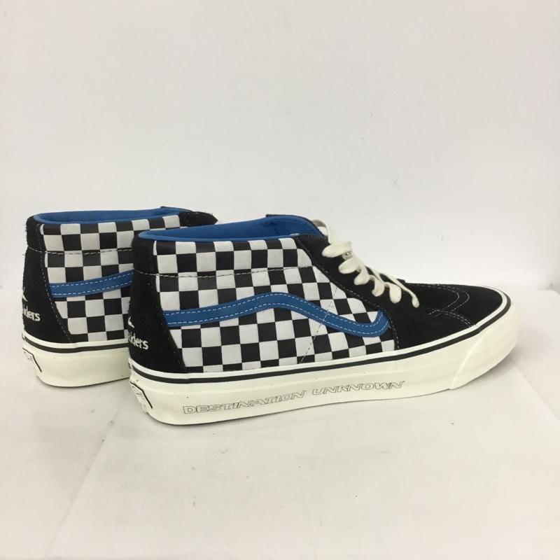 バンズ VANS スニーカー スニーカー 721278 PREMIUM SK8-MID REISSUE 83 29.5cm 箱有 LIBERAIDERS 29.5cm チェック 黒 / ブラック / X 青 / ブルー / X 灰 / グレー /  メンズ USED 古着 中古 10133915