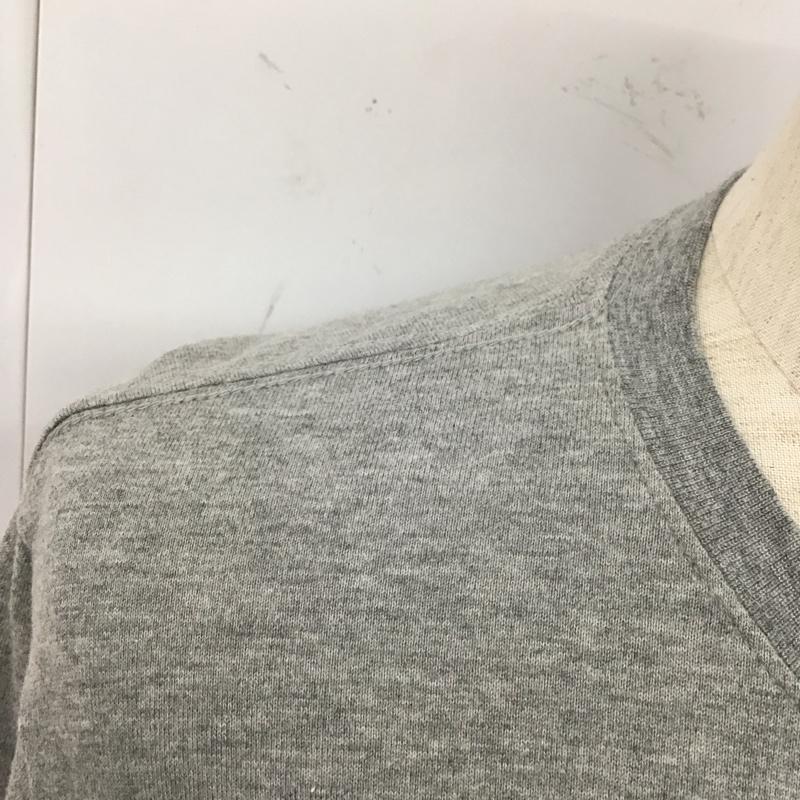 ナイキ NIKE カットソー 長袖 長袖カットソー クルーネックカットソー プリントTシャツ ロングスリーブカットソー M プリント 灰 / グレー /  メンズ USED 古着 中古 10111109