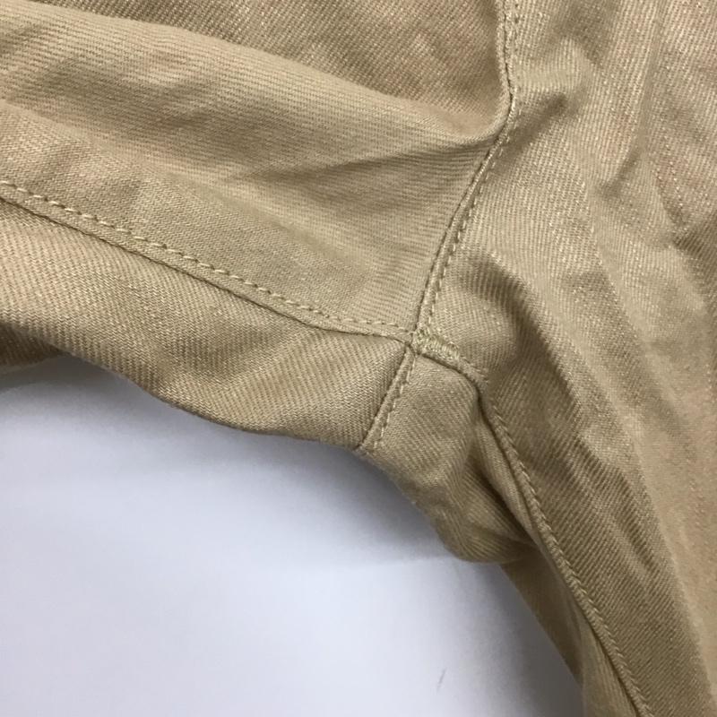 ナカガワマサシチショウテン 中川政七商店 パンツ チノパン テパードパンツ M 無地 ベージュ / ベージュ /  レディース USED 古着 中古 10129668