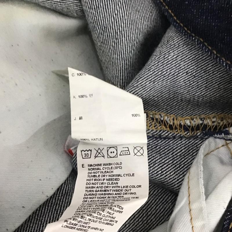 リーバイス Levi s パンツ デニム、ジーンズ PCL16B 501 W42 L32 ボタンフライ 42インチ 無地 インディゴ / インディゴ /  メンズ USED 古着 中古 10112929