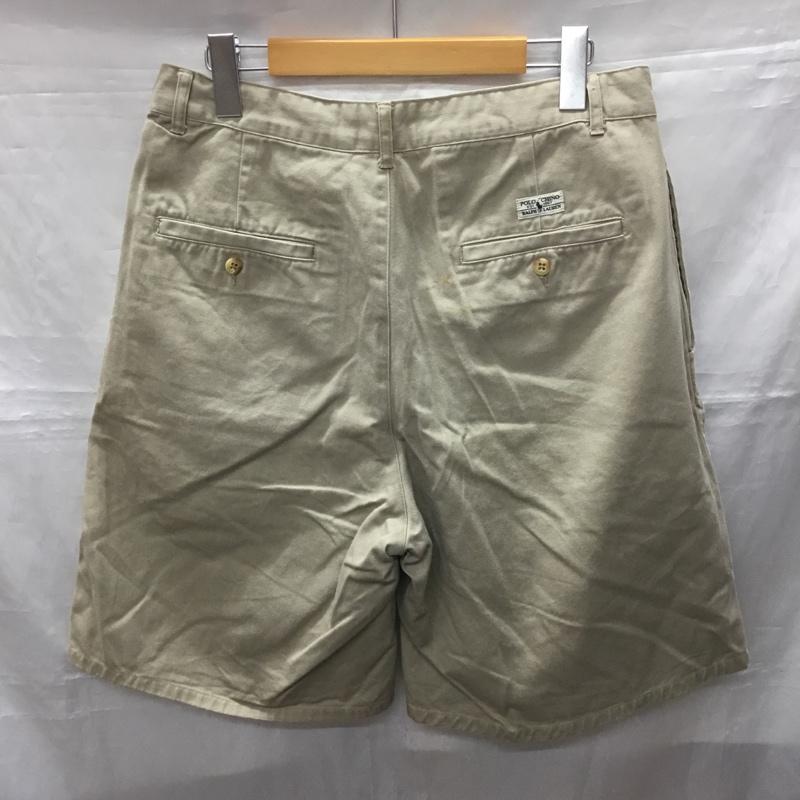 ポロラルフローレン POLO RALPH LAUREN パンツ ショートパンツ ショートパンツ ハーフパンツ カジュアルパンツ 32インチ 無地 ベージュ / ベージュ /  メンズ USED 古着 中古 10115762