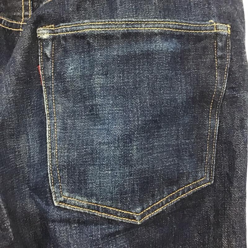 ウエアハウス WAREHOUSE パンツ デニム、ジーンズ デニムパンツ ストレートパンツ ワイドパンツ カジュアルパンツ 33インチ 無地 インディゴ / インディゴ /  メンズ USED 古着 中古 10119500