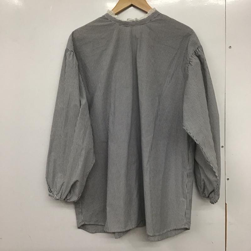 スタディオクリップ studio CLIP シャツ、ブラウス 長袖 FREE ストライプ マルチカラー / マルチカラー /  レディース USED 古着 中古 10132854