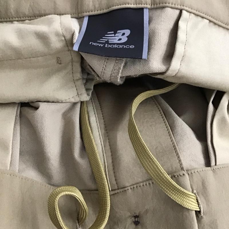 ニューバランス New Balance パンツ スラックス スラックスパンツ ワイドパンツ カジュアルパンツ L ロゴ、文字 ベージュ / ベージュ /  メンズ USED 古着 中古 10142979