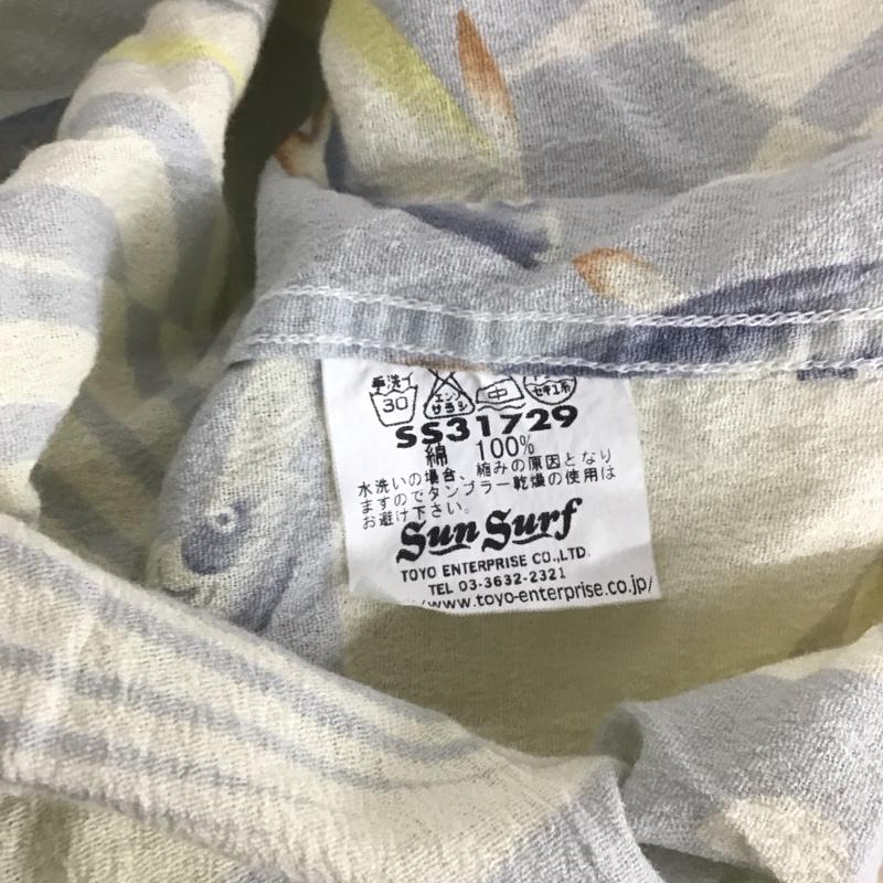 サンサーフ SUN SURF シャツ、ブラウス 半袖 半袖シャツ プリントシャツ ポケットシャツ S プリント マルチカラー / マルチカラー /  メンズ USED 古着 中古 10141718