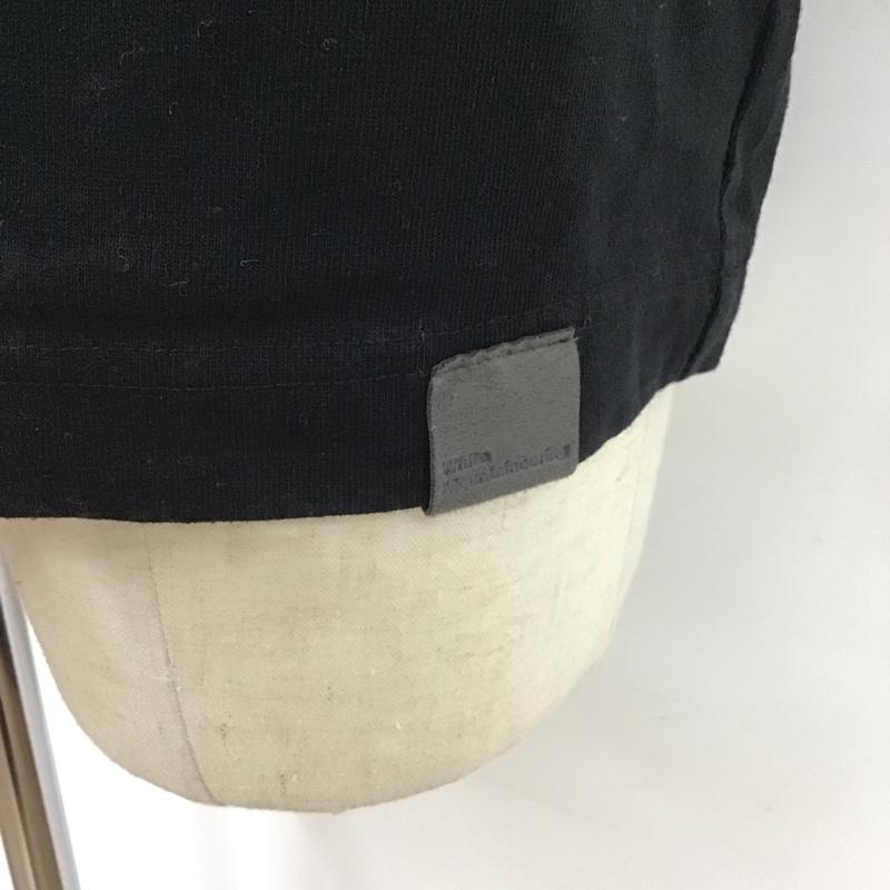 ホワイトマウンテニアリング WHITE MOUNTAINEERING Tシャツ 半袖 WM1173504 クルーネック バックロゴ 2 プリント 黒 / ブラック /  メンズ USED 古着 中古 10123005
