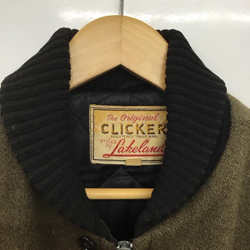 ライクランド LAKELAND ジャケット、上着 ジャケット、ブレザー 50s ファラオジャケット ジップアップジャケット ヴィンテージ 40 無地 カーキ / カーキ /  メンズ USED 古着 中古 10145329