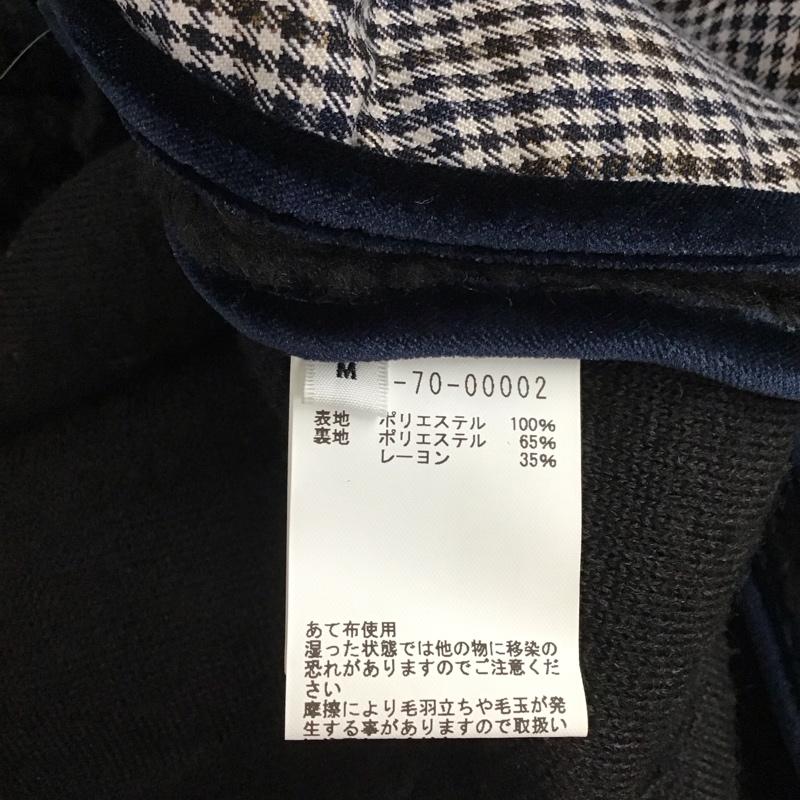 アバハウス ABAHOUSE コート コート一般 0039-70-00002 オーバーサイズダブルポロコート M 無地 黒 / ブラック /  メンズ USED 古着 中古 10120178