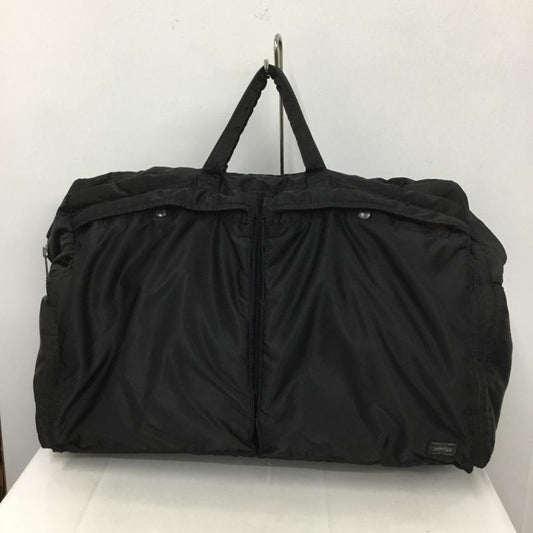 ポーター PORTER ボストンバッグ ボストンバッグ タンカー 2WAY BOSTON BAG L ロゴ、文字 黒 / ブラック /  メンズ USED 古着 中古 10138550