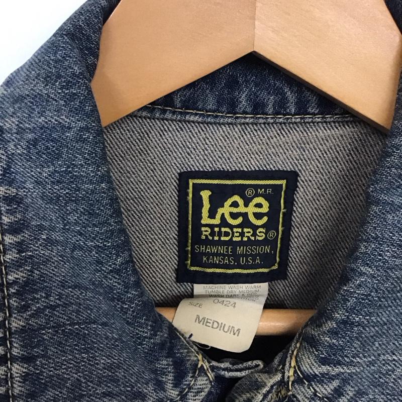 リー Lee ジャケット、上着 ジャケット、ブレザー デニムジャケット M 無地 インディゴ / インディゴ /  メンズ USED 古着 中古 10134883
