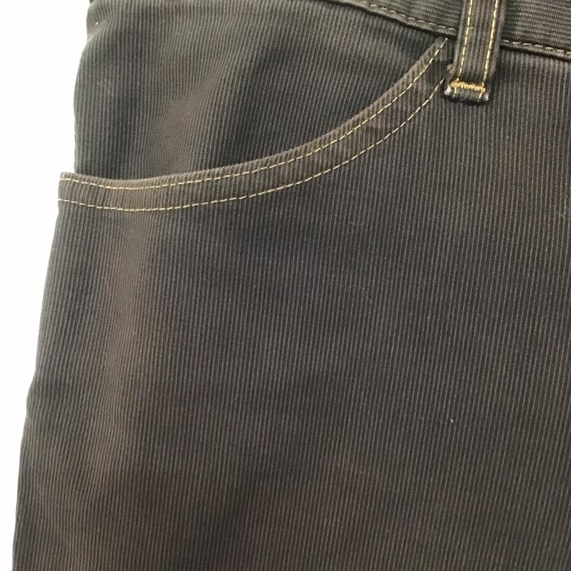 バーバリーブラックレーベル BURBERRY BLACK LABEL パンツ デニム、ジーンズ コーデュロイパンツ ワイドパンツ カジュアルパンツ 無地 茶 / ブラウン /  メンズ USED 古着 中古 10107257