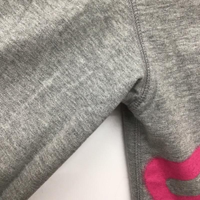 エックスガール X-girl カットソー 七分袖 1 プリント 灰 / グレー /  レディース USED 古着 中古 10139852