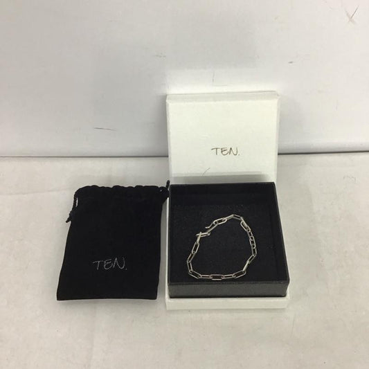 テン TEN. アクセサリー ブレスレット、バングル 箱有 無地 銀 / シルバー /  レディース USED 古着 中古 10139341