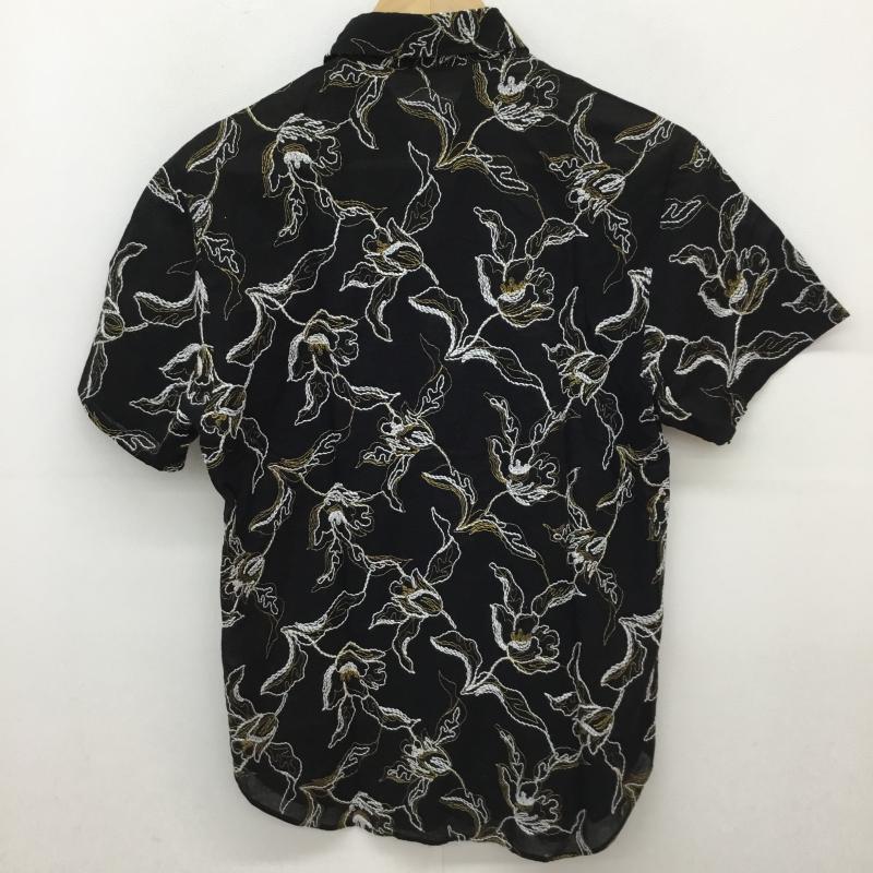 ＵＳＥＤ古着 USED/古着 シャツ、ブラウス 半袖 M05SSH017 刺繍 半袖 シャツ 黒 2 刺繍 黒 / ブラック /  メンズ USED 古着 中古 10135891