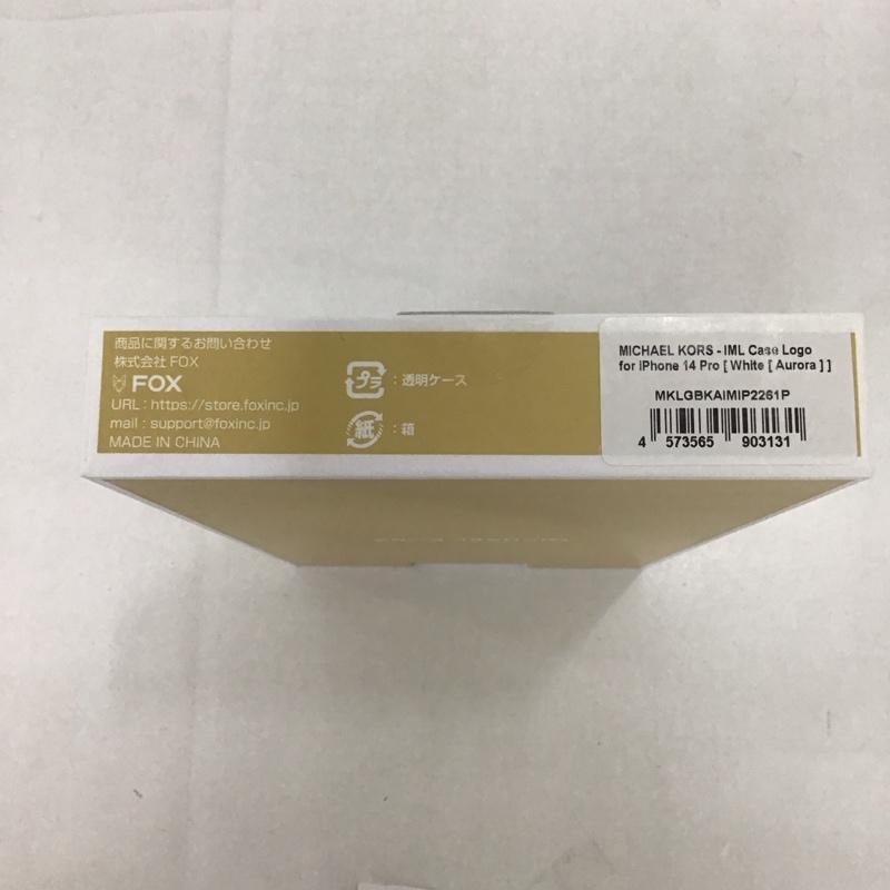 マイケルコース MICHAEL KORS ファッション小物 ファッション小物 MKLGBKAIMIP2261P IML Case iPhoneケース iPhone 14 Pro ロゴ、文字 マルチカラー / マルチカラー /  レディース USED 古着 中古 10123254