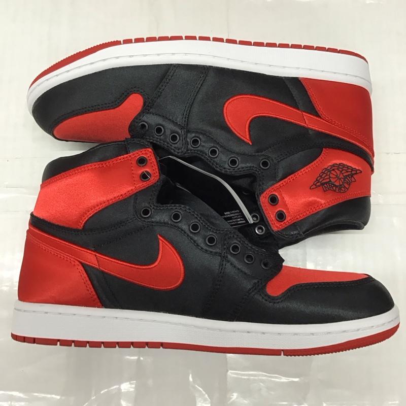 ナイキ NIKE スニーカー スニーカー FD4810-061 WMNS AIR JORDAN 1 RETRO HIGH OG 26.5cm 箱有 26.5cm ロゴ、文字 黒 / ブラック / X 赤 / レッド / X 白 / ホワイト /  メンズ USED 古着 中古 10117349