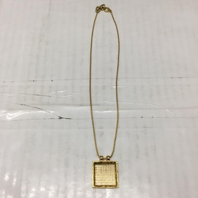 ジバンシィ GIVENCHY アクセサリー ネックレス、ペンダント スクエア 無地 金 / ゴールド /  メンズ USED 古着 中古 10107919