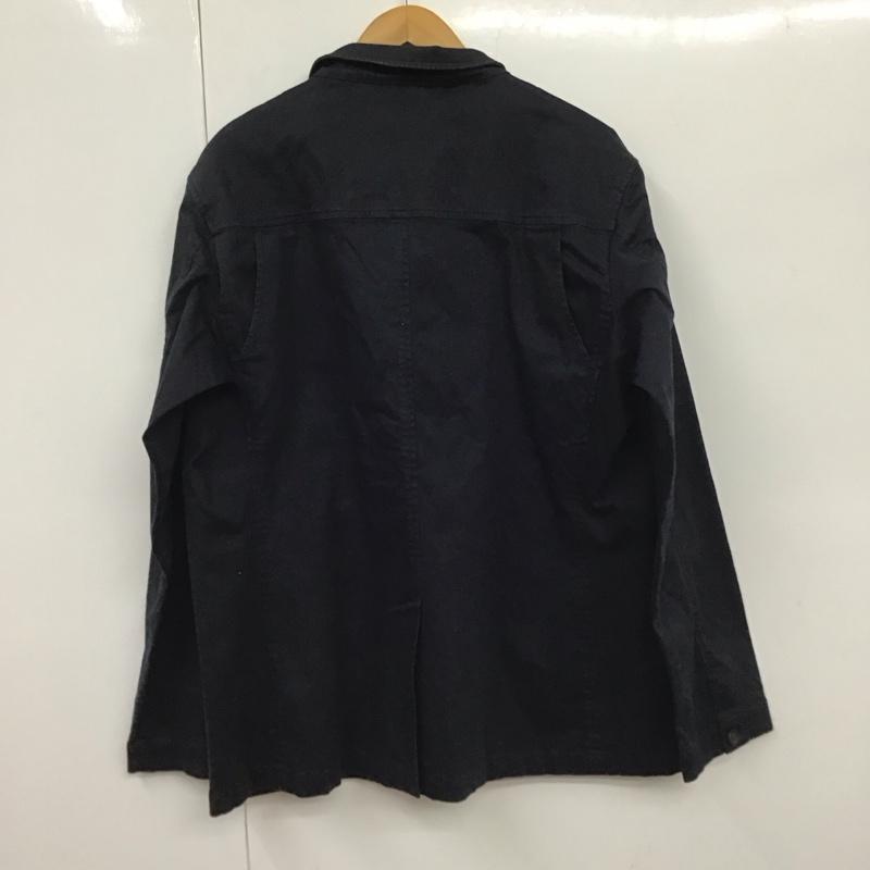 エディーバウアー Eddie Bauer ジャケット、上着 ジャケット、ブレザー カジュアルジャケット アウター カラージャケット XL 無地 紺 / ネイビー /  メンズ USED 古着 中古 10130928