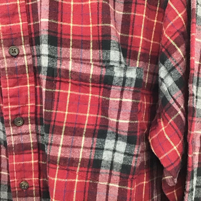 タウンクラフト TOWNCRAFT シャツ、ブラウス 長袖 長袖シャツ チェックシャツ カラーシャツ ボタンダウンシャツ M チェック マルチカラー / マルチカラー /  メンズ USED 古着 中古 10132392