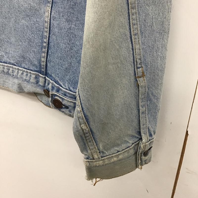 リーバイストラウスアンドコー Levi Strauss & co. ジャケット、上着 ジャケット、ブレザー デニムジャケット Gジャン アウター カジュアルジャケット M 無地 インディゴ / インディゴ /  メンズ USED 古着 中古 10137658