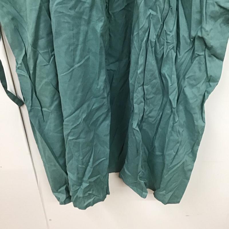 アイテムズ アーバンリサーチ ITEMS URBAN RESEARCH ワンピース ロングスカート IT06-26R007 コットンボイルワンピース L 無地 青 / ブルー /  レディース USED 古着 中古 10128888