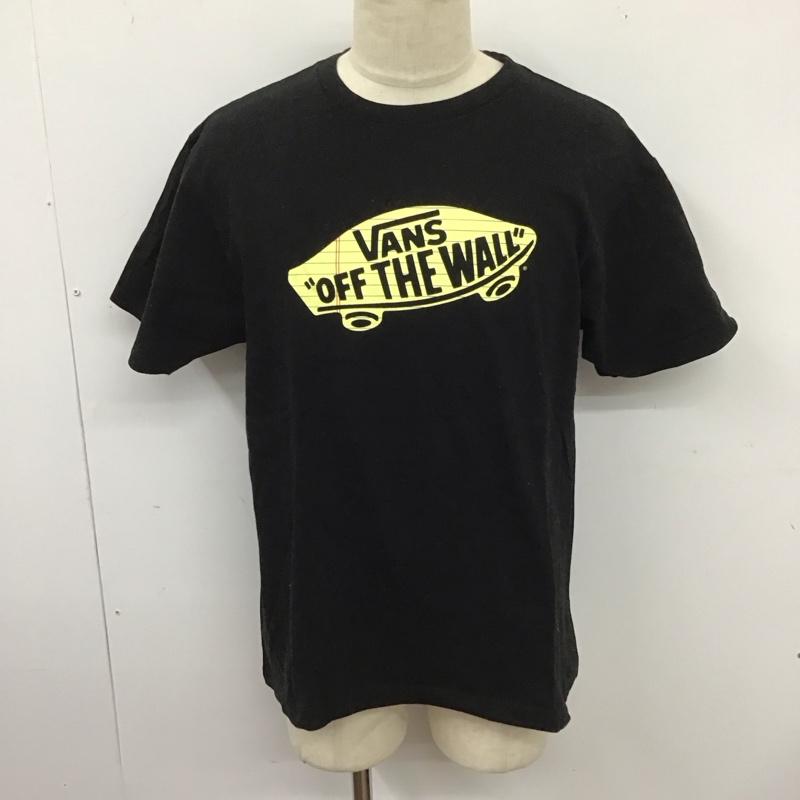バンズ VANS Tシャツ 半袖 VA16HS-MT51BM クルーネック プリント L ロゴ、文字 黒 / ブラック /  メンズ USED 古着 中古 10123013