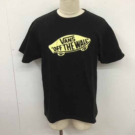 バンズ VANS Tシャツ 半袖 VA16HS-MT51BM クルーネック プリント L ロゴ、文字 黒 / ブラック /  メンズ USED 古着 中古 10123013