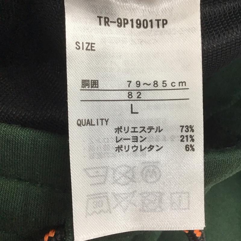 ティゴラ TIGORA パンツ ワークパンツ、ペインターパンツ tr-9p1901tp ランニングクォーター ロングパンツ ハイブリッドパンツ L ロゴ、文字 緑 / グリーン /  メンズ USED 古着 中古 10137962