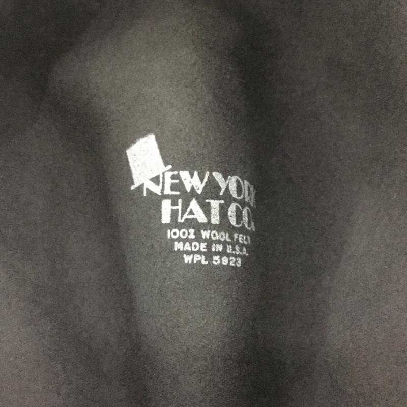 ニューヨークハット NEW YORK HAT 帽子 ハット WPL5923 ウールハット 無地 灰 / グレー /  メンズ USED 古着 中古 10136389