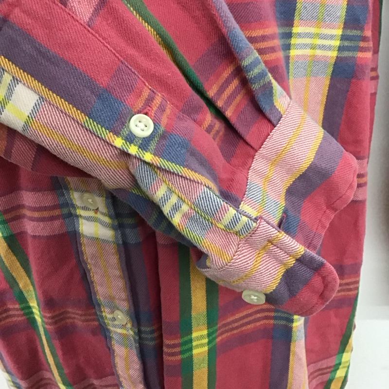 ラルフローレン RALPHLAUREN シャツ、ブラウス 長袖 長袖シャツ カラーシャツ 長袖カットソー チェックシャツ M チェック マルチカラー / マルチカラー /  メンズ USED 古着 中古 10124535