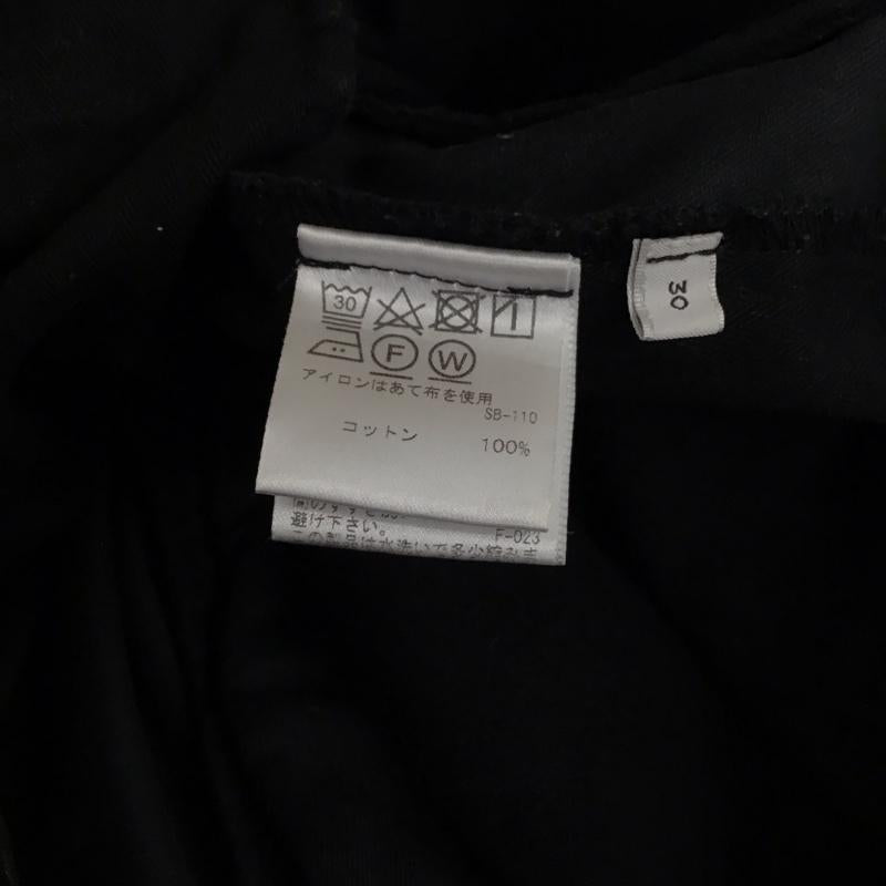 サタデーズサーフニューヨークシティー SATURDAYS SURF NYC パンツ チノパン チノパン カジュアルパンツ ワイドパンツ ストレートパンツ 30インチ 無地 黒 / ブラック /  メンズ USED 古着 中古 10117850