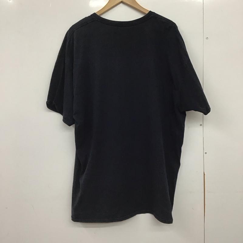 古着 USED Tシャツ 半袖 半袖カットソー プリントTシャツ クルーネックカットソー プリント ダークグレー / ダークグレー /  メンズ USED 古着 中古 10147272