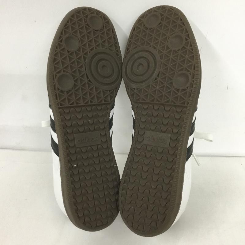 アディダス adidas スニーカー スニーカー B75806 Samba OG 28cm 28.0cm ロゴ、文字 白 / ホワイト / X 黒 / ブラック /  メンズ USED 古着 中古 10124626