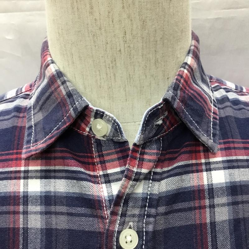 ザ ショップ ティーケー THE SHOP TK シャツ、ブラウス 長袖 長袖シャツ カラーシャツ ポケットシャツ 長袖カットソー チェックシャツ S チェック マルチカラー / マルチカラー /  メンズ USED 古着 中古 10116160