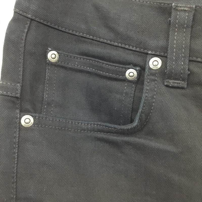 ヌーディージーンズ Nudie Jeans パンツ デニム、ジーンズ デニムパンツ スリムパンツ ストレッチパンツ ジーンズ 33インチ 無地 黒 / ブラック /  メンズ USED 古着 中古 10117105