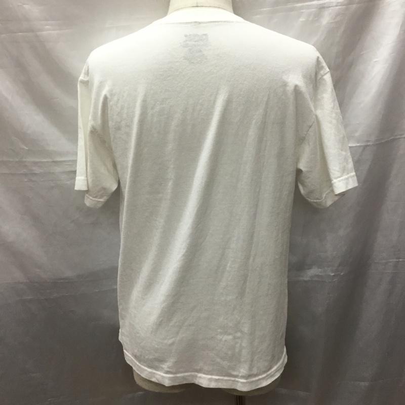 ディージーケー DGK Tシャツ 半袖 クルーネック プリント M ロゴ、文字 白 / ホワイト /  メンズ USED 古着 中古 10115521
