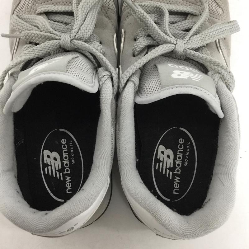 ニューバランス New Balance スニーカー スニーカー GM500 EG2 25cm 25.0cm ロゴ、文字 灰 / グレー /  レディース USED 古着 中古 10148644