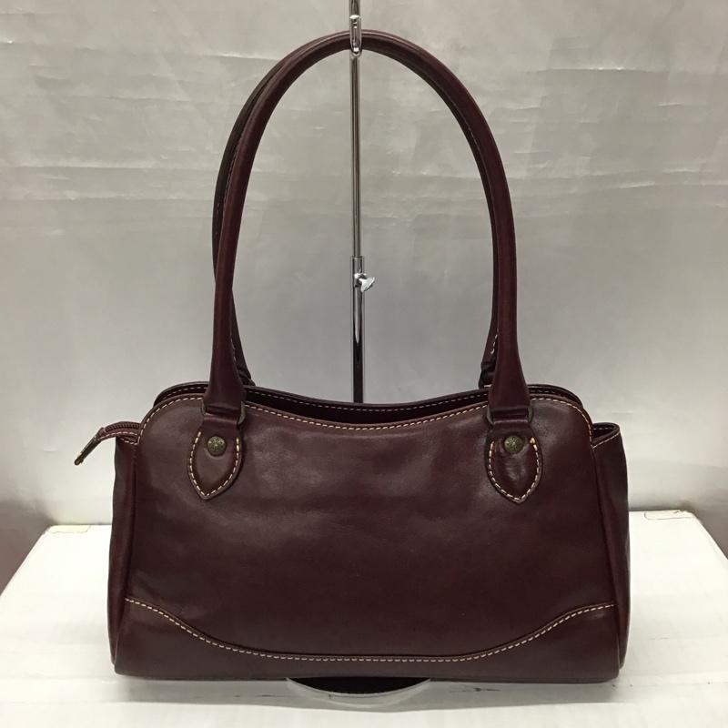 アルベロ ALBERO ハンドバッグ ハンドバッグ レザー ロゴ、文字 紫 / パープル /  レディース USED 古着 中古 10120211