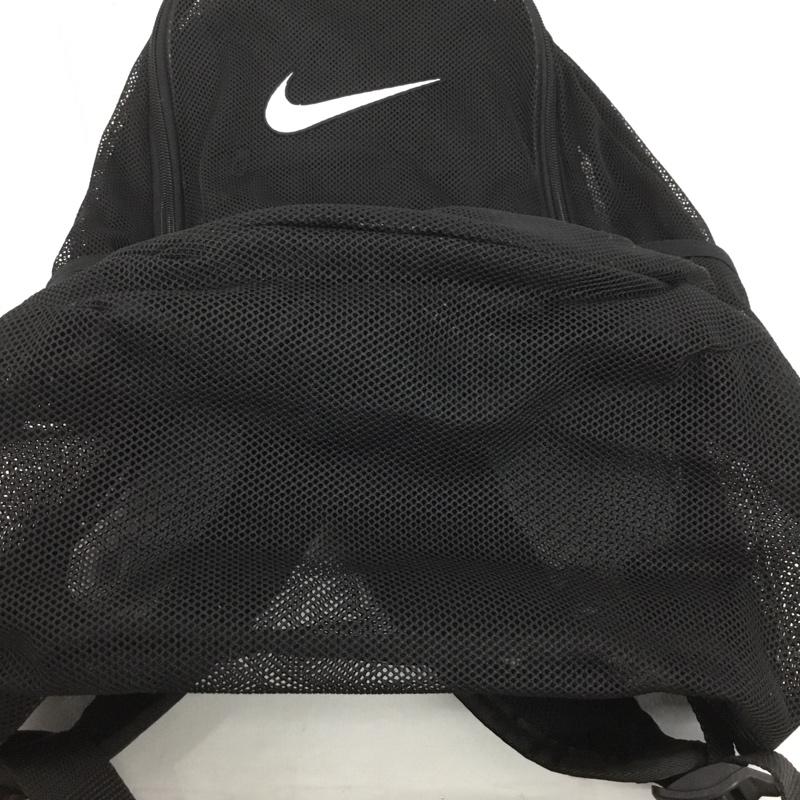 ナイキ NIKE リュックサック、デイパック リュックサック、デイバッグ CW6220 010 メッシュ デイパック ワンポイント 黒 / ブラック /  メンズ USED 古着 中古 10147457
