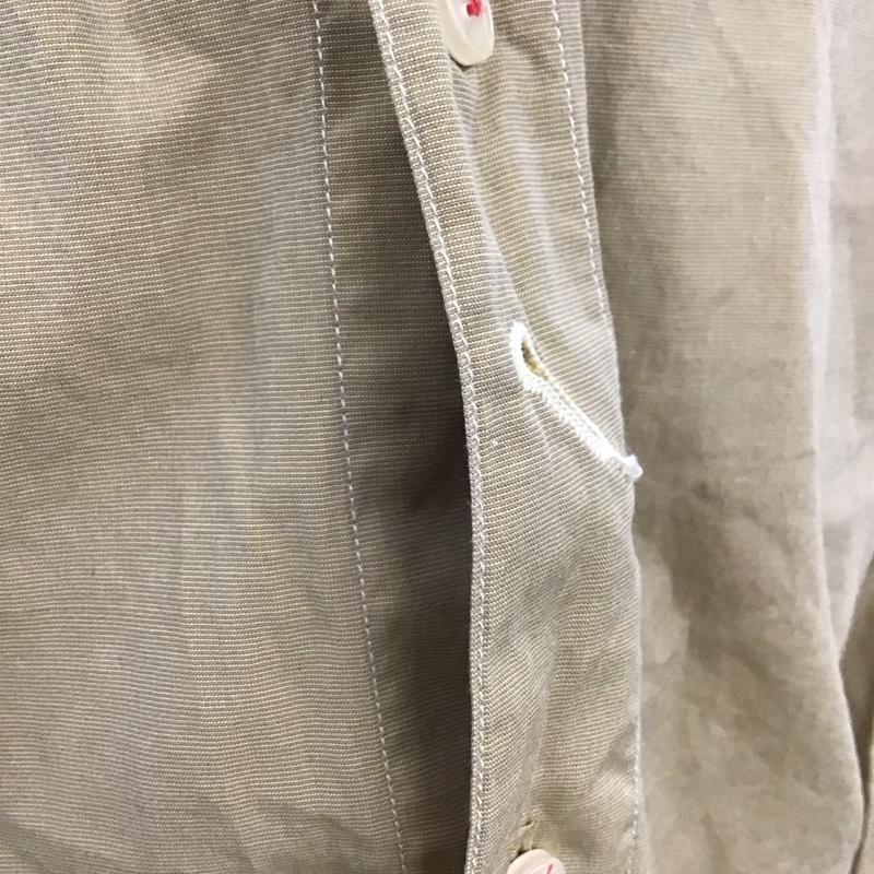 ポールスミス Paul Smith シャツ、ブラウス 長袖 長袖シャツ カラーシャツ カジュアルシャツ M 無地 ベージュ / ベージュ /  メンズ USED 古着 中古 10110439