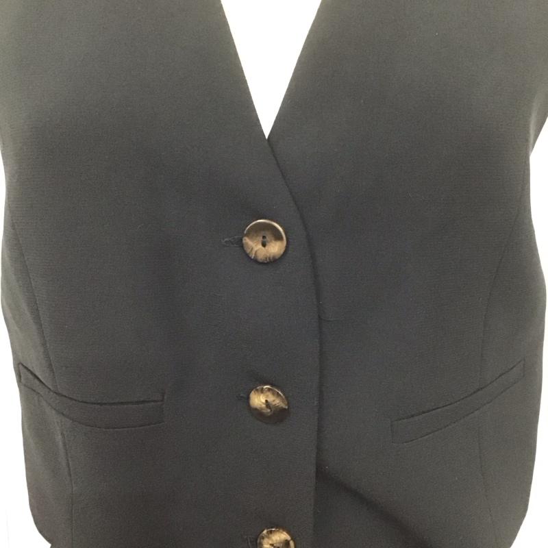 ザラ ZARA サロペット・オーバーオール サロペット、オーバーオール オールインワン ノースリーブ XS 無地 黒 / ブラック /  レディース USED 古着 中古 10138679