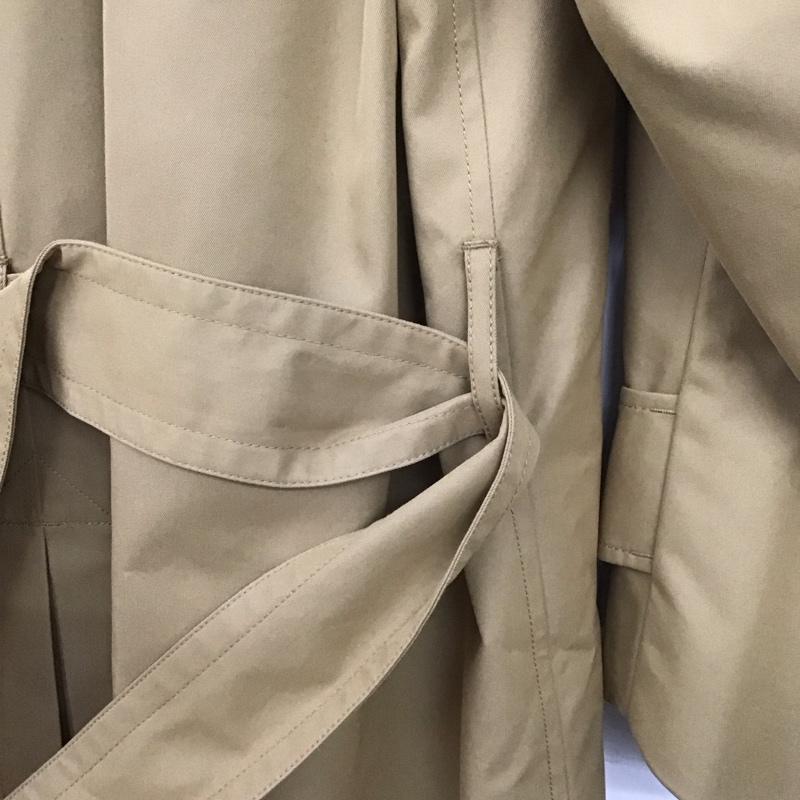 ユニクロ UNIQLO ジャケット、上着 ジャンパー、ブルゾン 312-431339 トレンチコート アウター ロングコート M 無地 ベージュ / ベージュ /  レディース USED 古着 中古 10143615